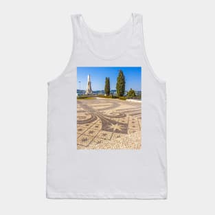 calçada portuguesa. portuguese stone paving. Empire Plaza. Lisbon Tank Top